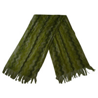 Missoni Scarf in shades of green 