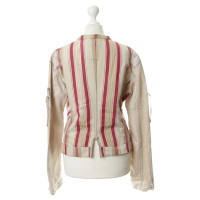 Marithé Et Francois Girbaud Jacket with stripe pattern