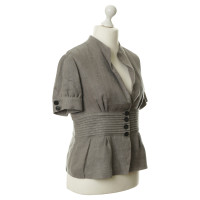 Armani Collezioni Jacket made of linen with waist emphasis