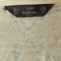 John Galliano Twinset con modello snake