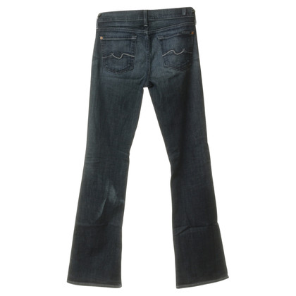7 For All Mankind Bootcut-Jeans in Blau