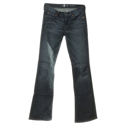 7 For All Mankind Bootcut-Jeans in Blau