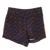 Maje Silk shorts with ethno-touch