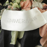 Zimmermann Abito in seta con collana