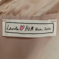 Lanvin For H&M Kleid in Rot mit Schmucksteinbesatz