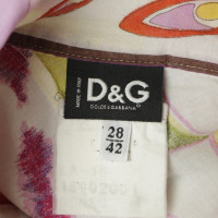 D&G Blouse with patterns-mix