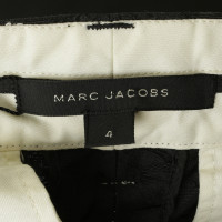 Marc Jacobs Pantaloni neri con motivi floreali