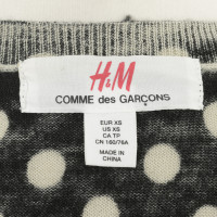 Comme Des Garçons For H&M Cardigan con puntini