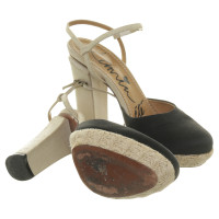 Lanvin Sandals with bast plateau