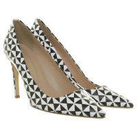 J. Crew pumps with graphic patterns