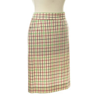 Cesare Paciotti skirt with checked pattern