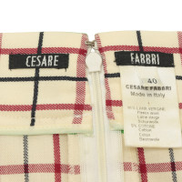 Cesare Paciotti skirt with checked pattern