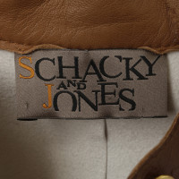 Schacky & Jones Leather blouse