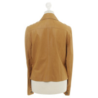 René Lezard Leather jacket in Brown