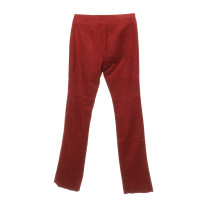 Ralph Lauren Suede pants in red