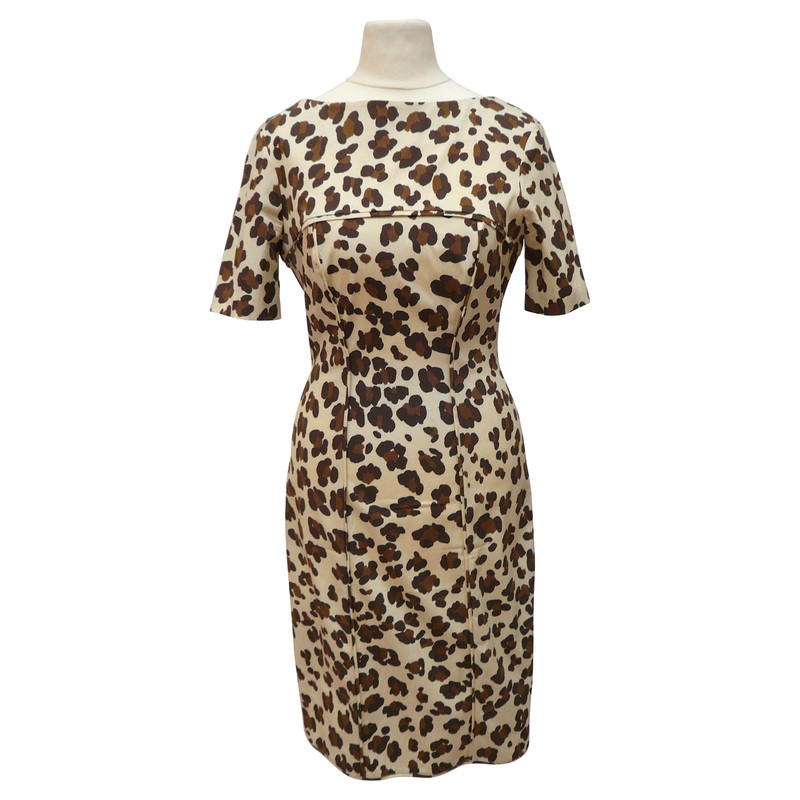 Blumarine Jurk met Leopard print