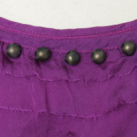 Dkny Silk top in purple