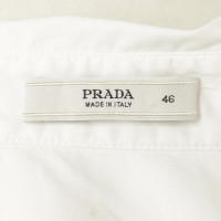 Prada Sleeveless blouse in white