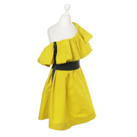 Lanvin For H&M Één-schouder jurk in gele 