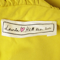 Lanvin For H&M Één-schouder jurk in gele 