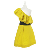 Lanvin For H&M One-shoulder dress in yellow