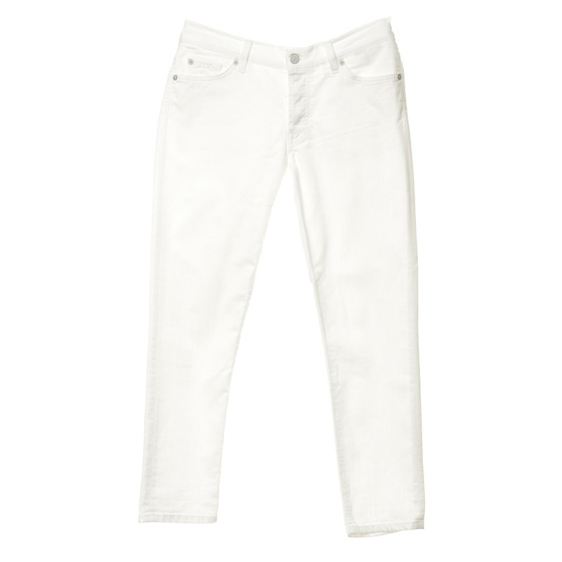 7 For All Mankind Jeans in Weiß