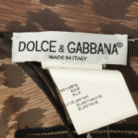 Dolce & Gabbana Corsage with Leo-print