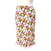 Louis Vuitton Silk skirt with colorful pattern