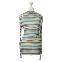 Missoni Cardigan with ribbed look and stripes