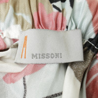 Missoni Sheets-print Halter dress