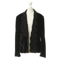 D&G Velvet Blazer with lace decoration