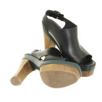 Marni For H&M Sandale plateforme avec talon bois