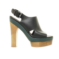 Marni For H&M Platform sandaal met hout hiel