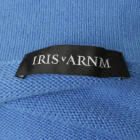 Iris Von Arnim Gonna in maglia blu chiaro