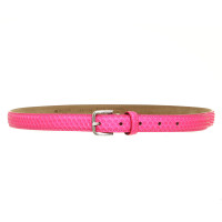 Fausto Colato Belts in neon pink 