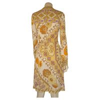 Leonard Silk dress with pattern