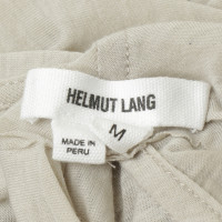 Helmut Lang Sleeveless Turtleneck top in beige 