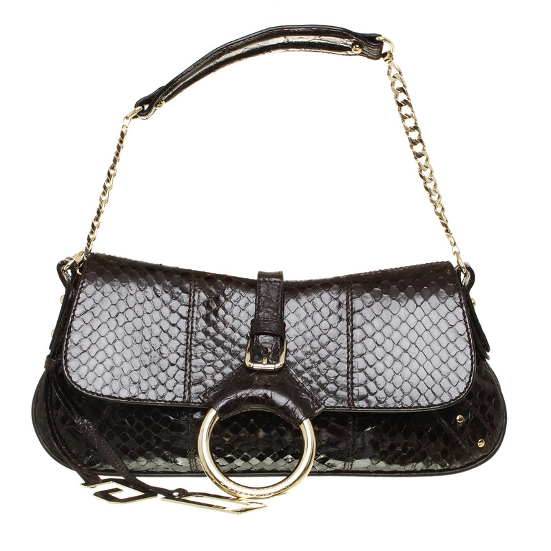 Dolce & Gabbana Snakes leather handbag