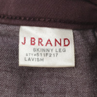 J Brand Trousers in violet