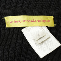 Catherine Malandrino Haak jurk in zwart