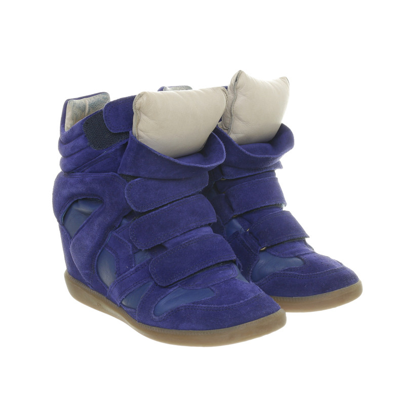 Isabel Marant Sneaker wedges blue