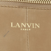 Lanvin Lederen handtas in beige