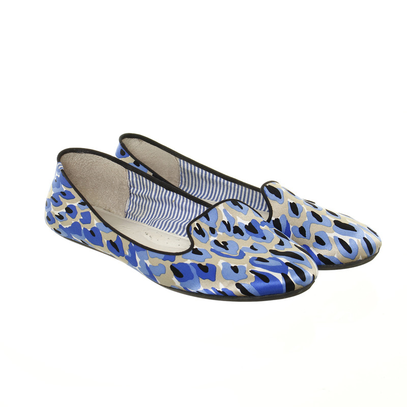 Charles Philip Shanghai Loafers with satin