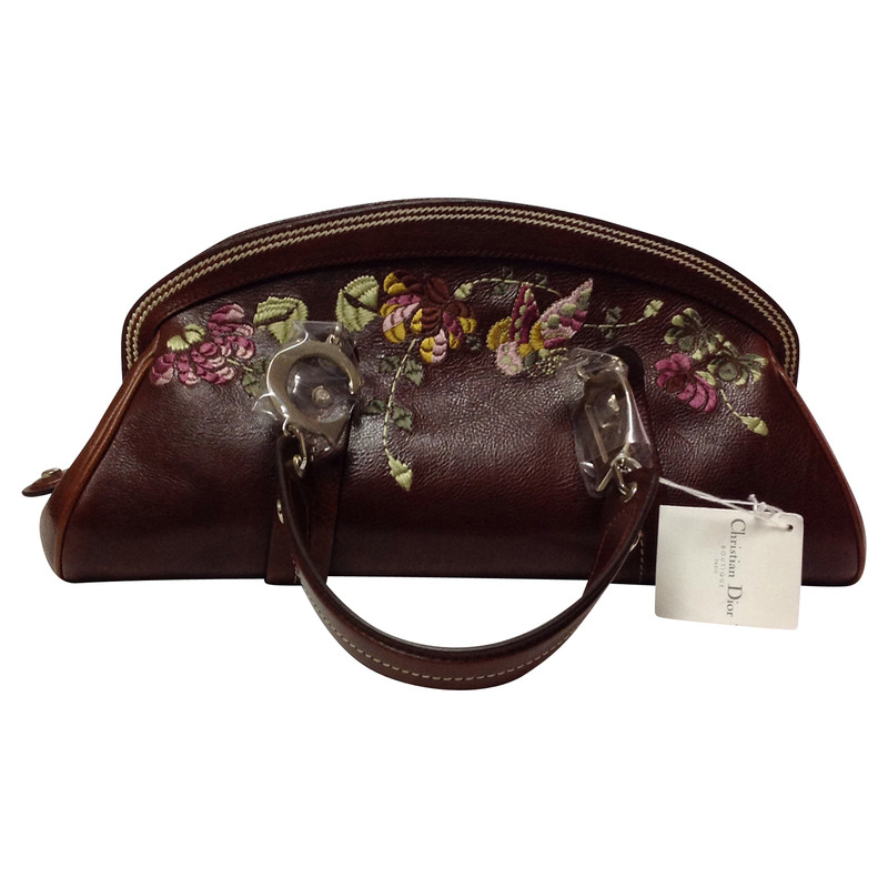 Christian Dior Handbag with embroidery 