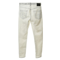 R 13 Jeans met bleekmiddel-look