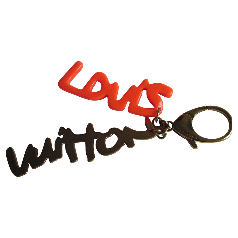 Louis Vuitton Graffiti Stephen Sprouse key charm