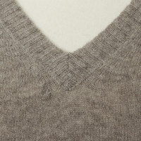 Ftc Cashmere pullover in bruin-grijs
