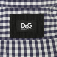 D&G Camicia con Plaid