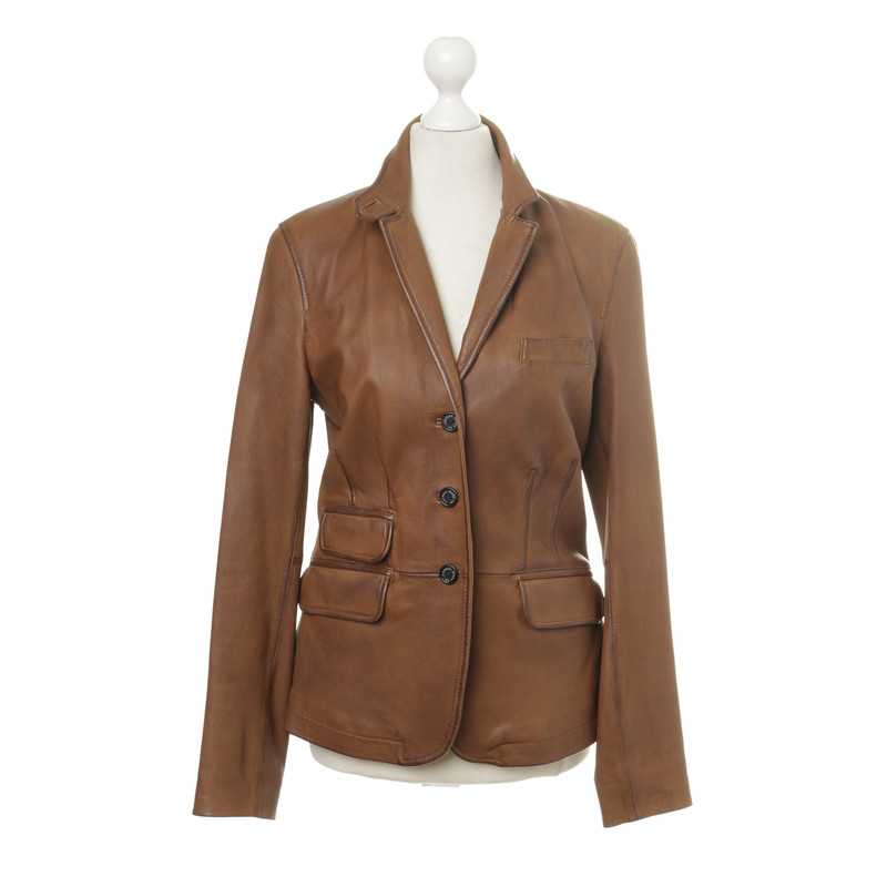 Ralph Lauren Leather jacket in Cognac 