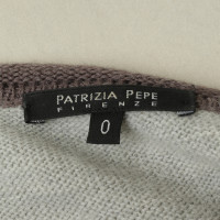 Patrizia Pepe Abito in maglia con sguardo di patchwork